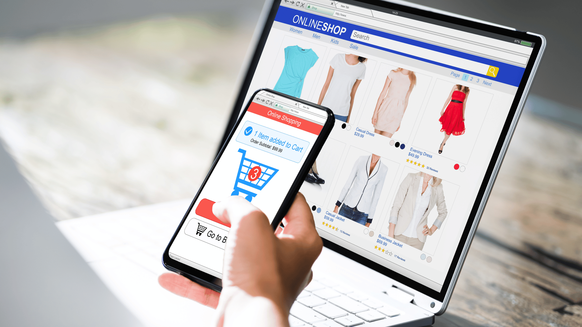 E-Commerce Development & Deployment Service